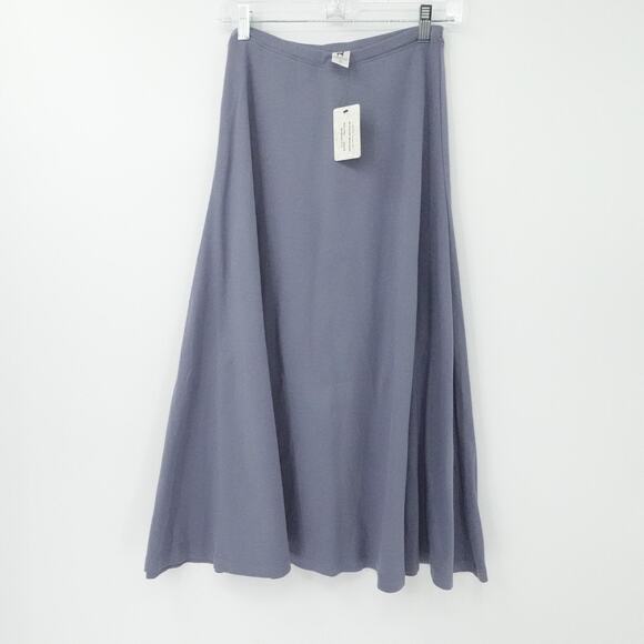 Peruvian Connection Skirt Women Small Lavender Chicory Bias Casual Preppy Office - Picture 1 of 13